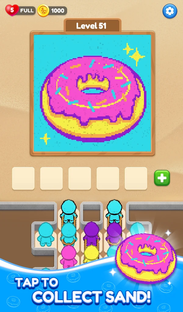 Sand Out Puzzle screenshot