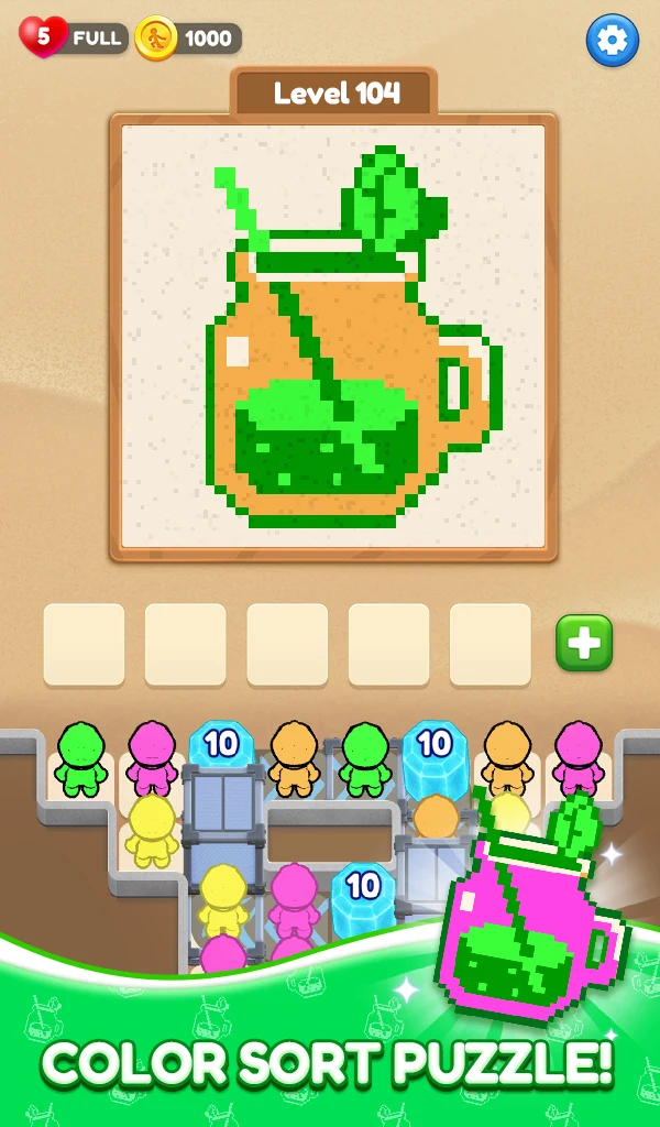 Sand Out Puzzle screenshot
