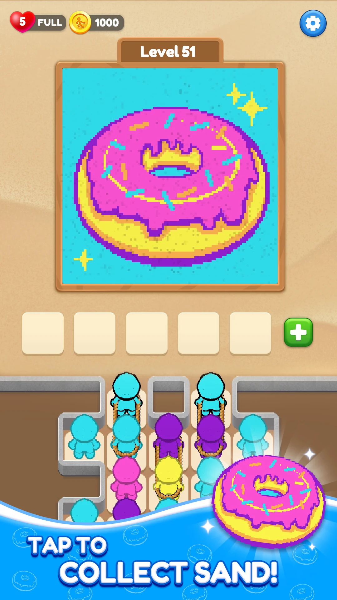 Sand Out Puzzle screenshot